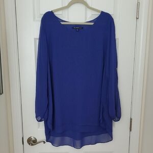 Zac & Rachel 🌻 Royal Blue Women's Tunic 2X